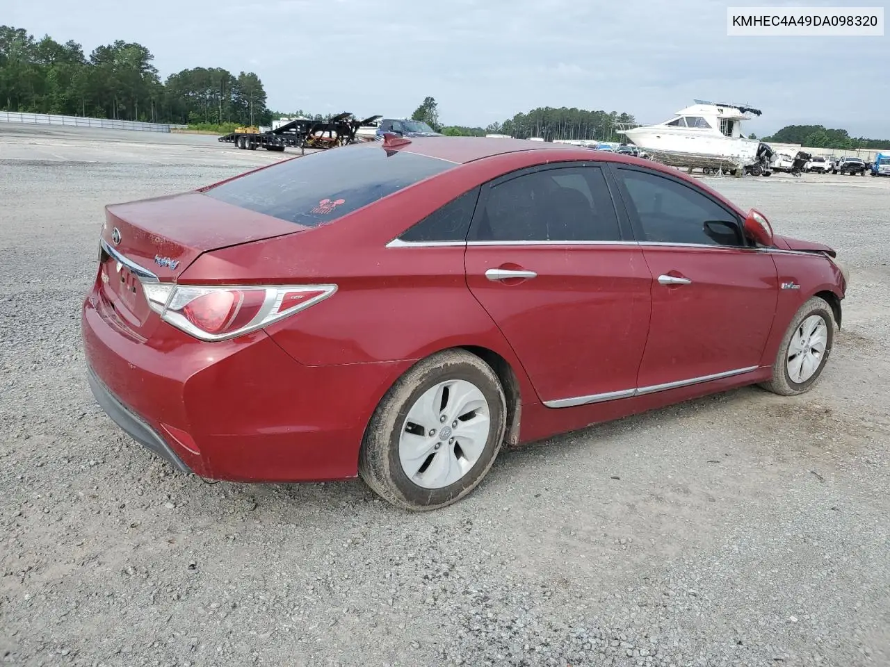 2013 Hyundai Sonata Hybrid VIN: KMHEC4A49DA098320 Lot: 56647575