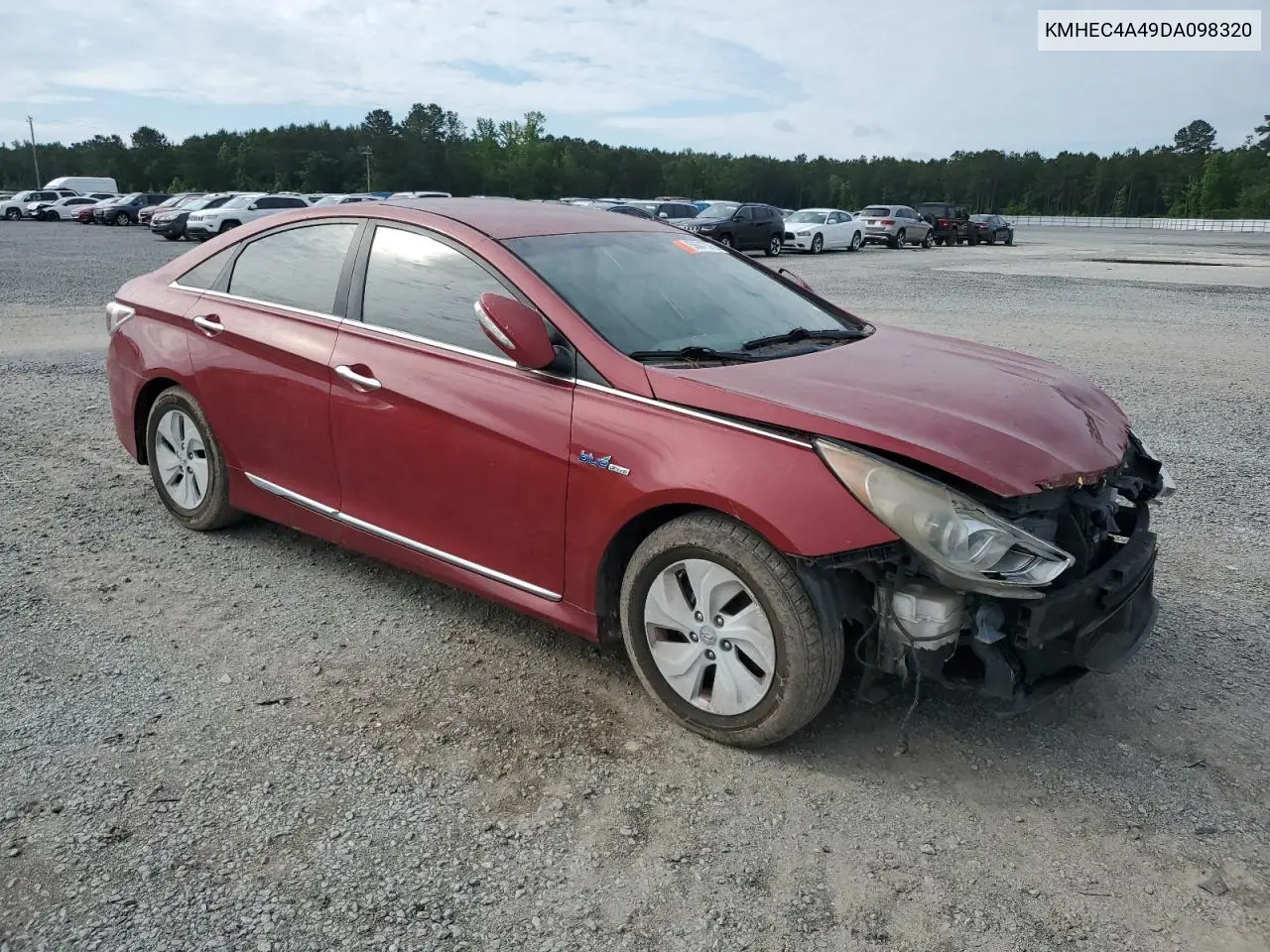 2013 Hyundai Sonata Hybrid VIN: KMHEC4A49DA098320 Lot: 56647575