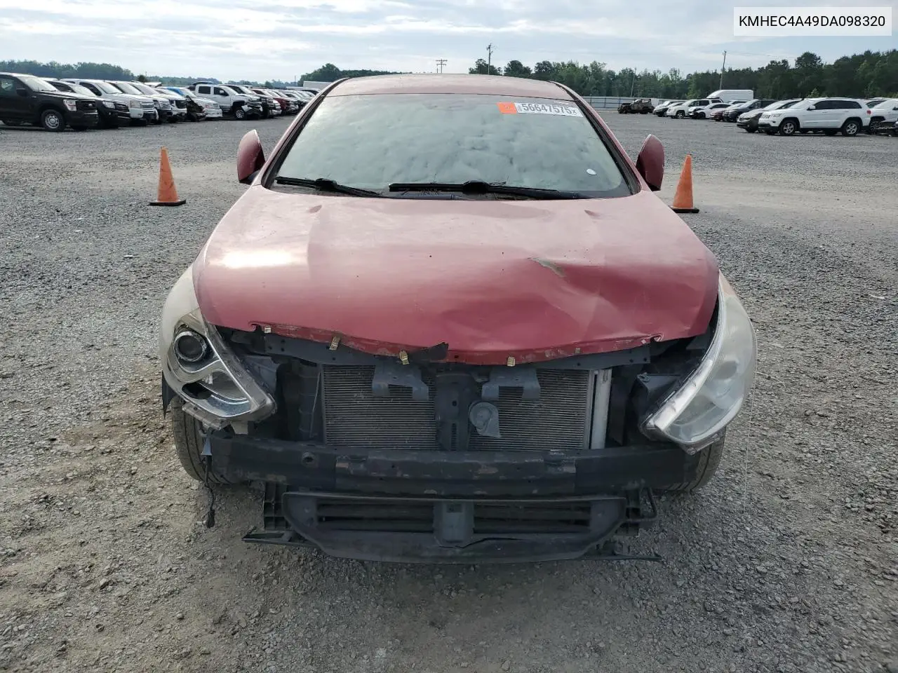 2013 Hyundai Sonata Hybrid VIN: KMHEC4A49DA098320 Lot: 56647575
