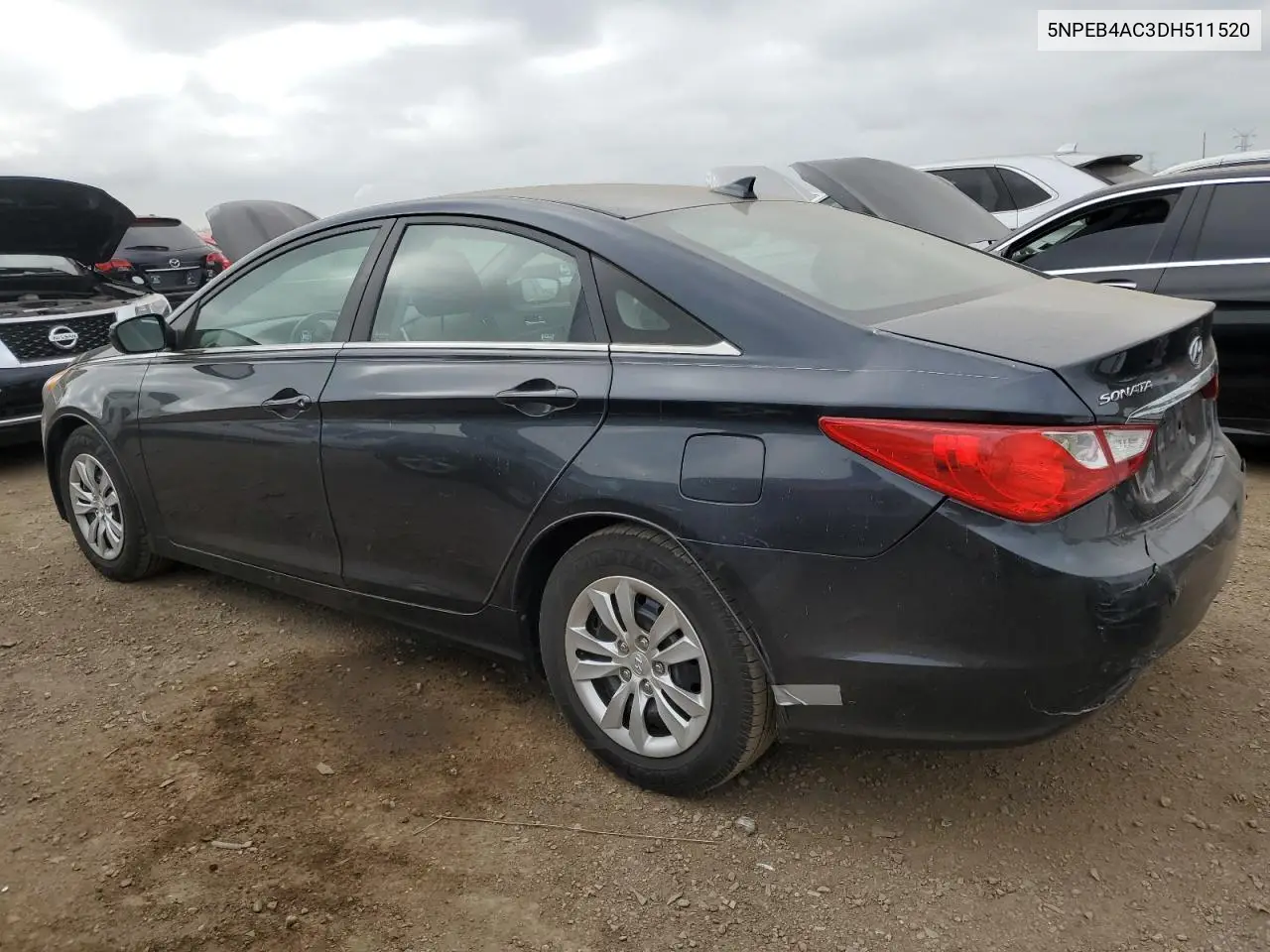 2013 Hyundai Sonata Gls VIN: 5NPEB4AC3DH511520 Lot: 56690105