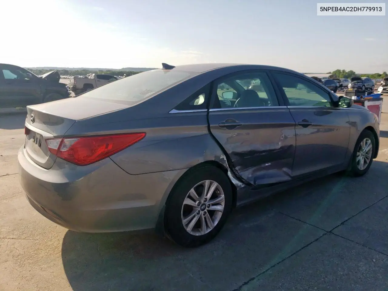 2013 Hyundai Sonata Gls VIN: 5NPEB4AC2DH779913 Lot: 56712155
