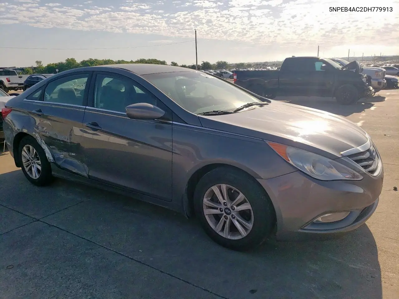2013 Hyundai Sonata Gls VIN: 5NPEB4AC2DH779913 Lot: 56712155