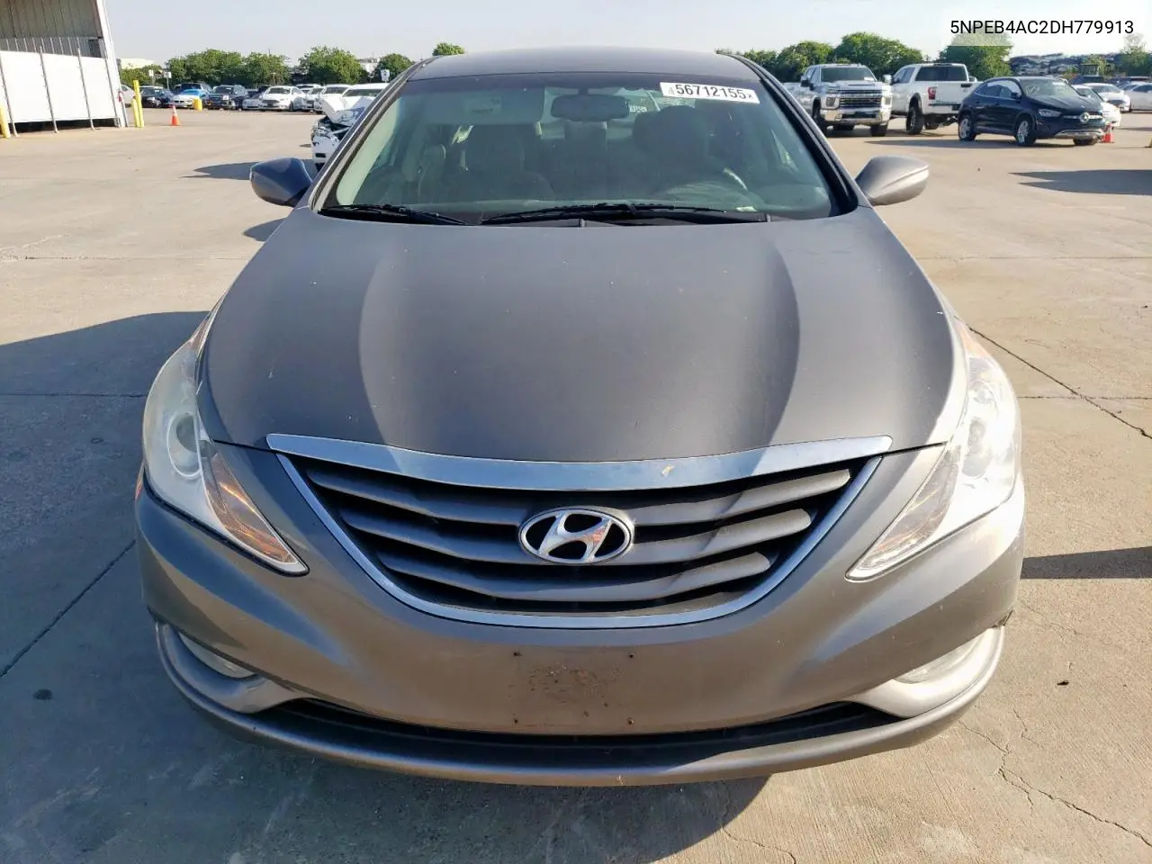 2013 Hyundai Sonata Gls VIN: 5NPEB4AC2DH779913 Lot: 56712155