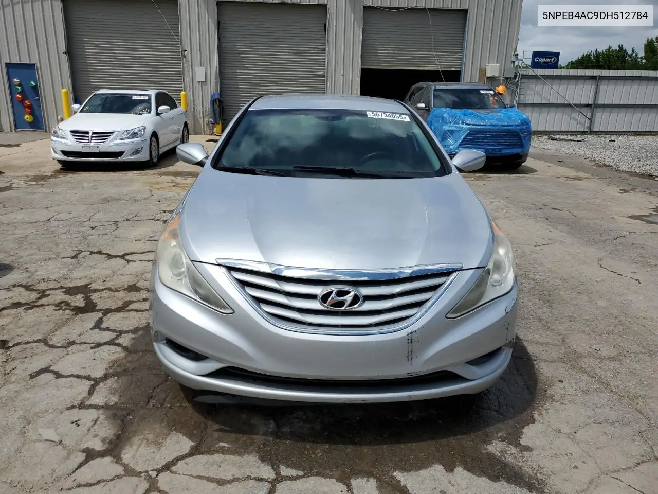 2013 Hyundai Sonata Gls VIN: 5NPEB4AC9DH512784 Lot: 56734055