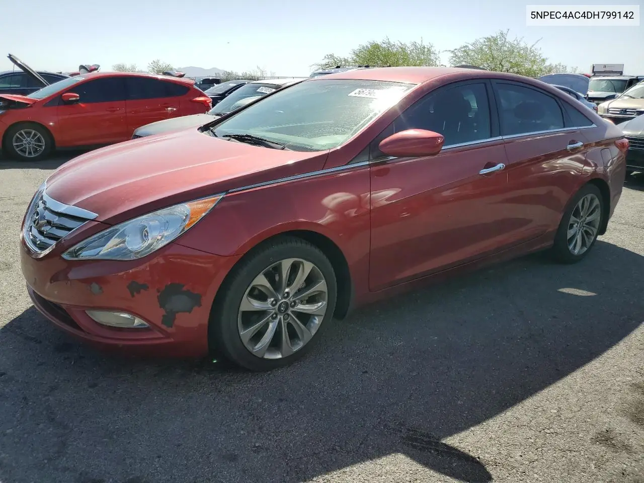 2013 Hyundai Sonata Se VIN: 5NPEC4AC4DH799142 Lot: 56796265