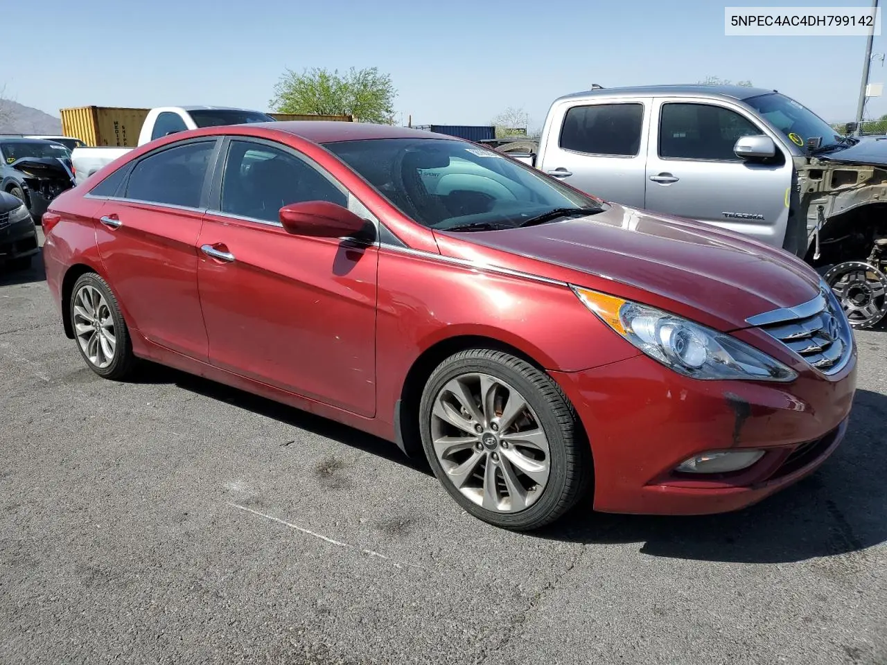 2013 Hyundai Sonata Se VIN: 5NPEC4AC4DH799142 Lot: 56796265