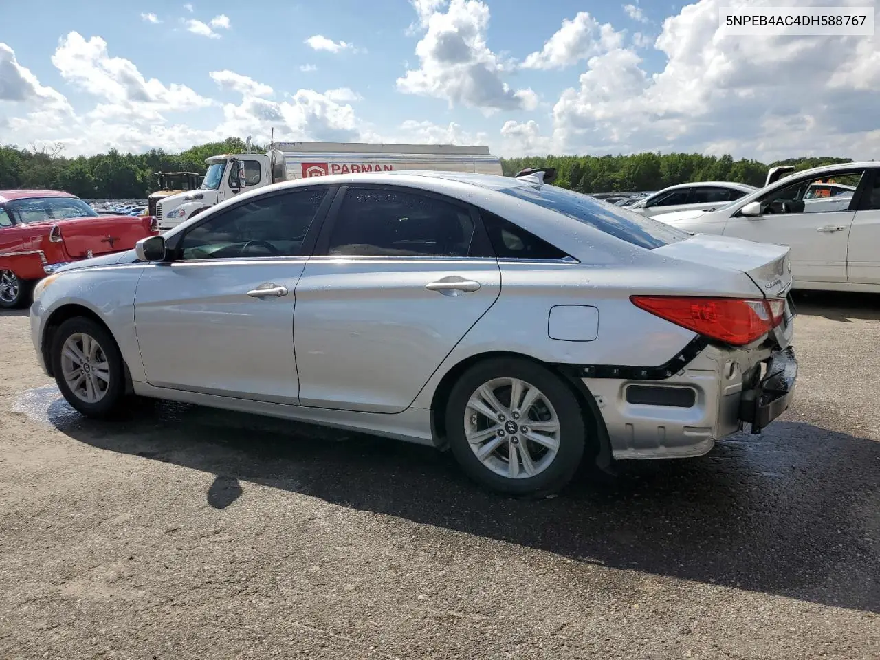 2013 Hyundai Sonata Gls VIN: 5NPEB4AC4DH588767 Lot: 56800375