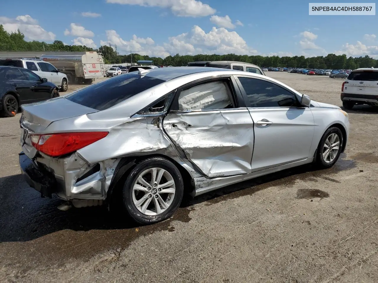2013 Hyundai Sonata Gls VIN: 5NPEB4AC4DH588767 Lot: 56800375