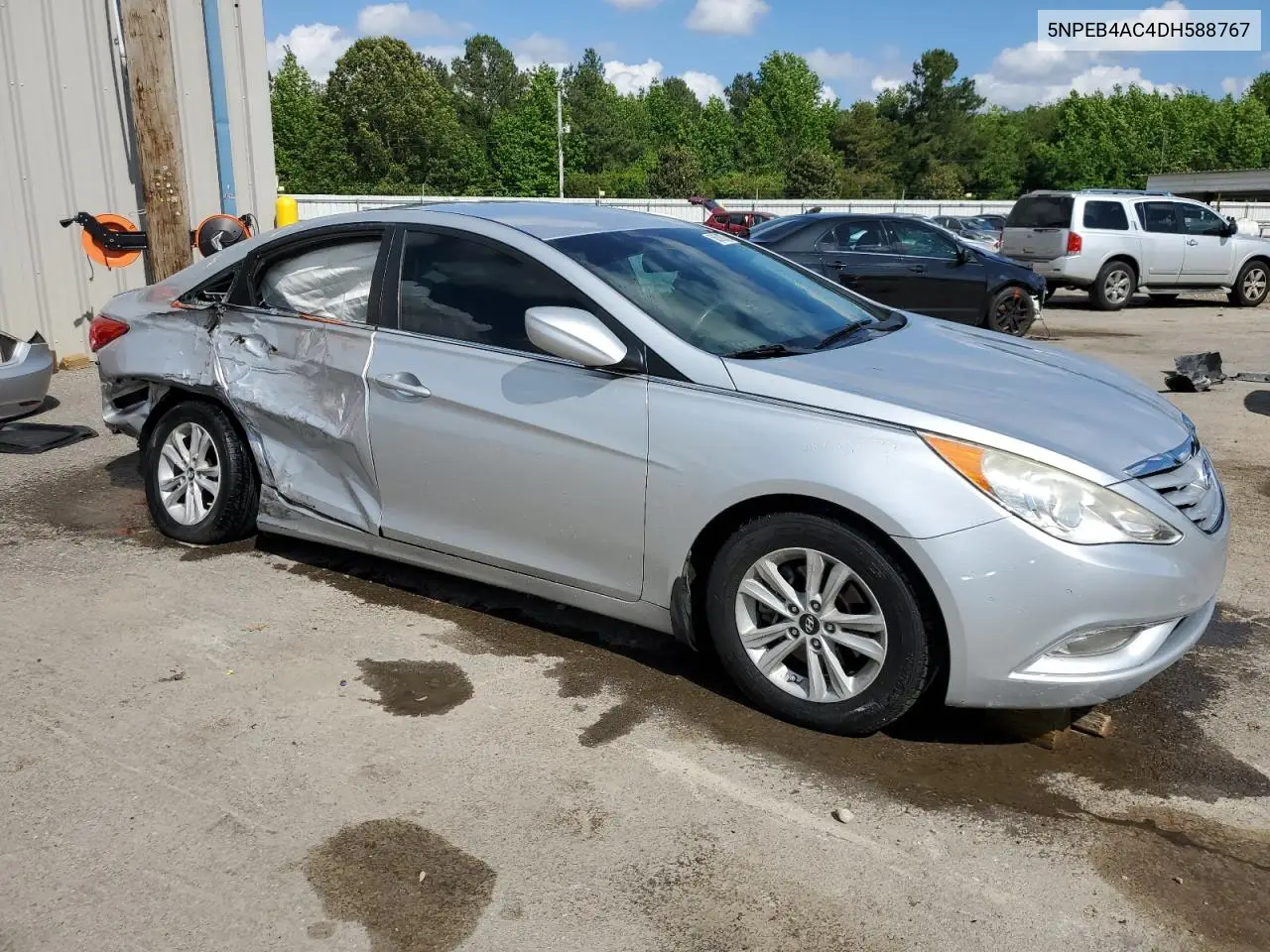 2013 Hyundai Sonata Gls VIN: 5NPEB4AC4DH588767 Lot: 56800375