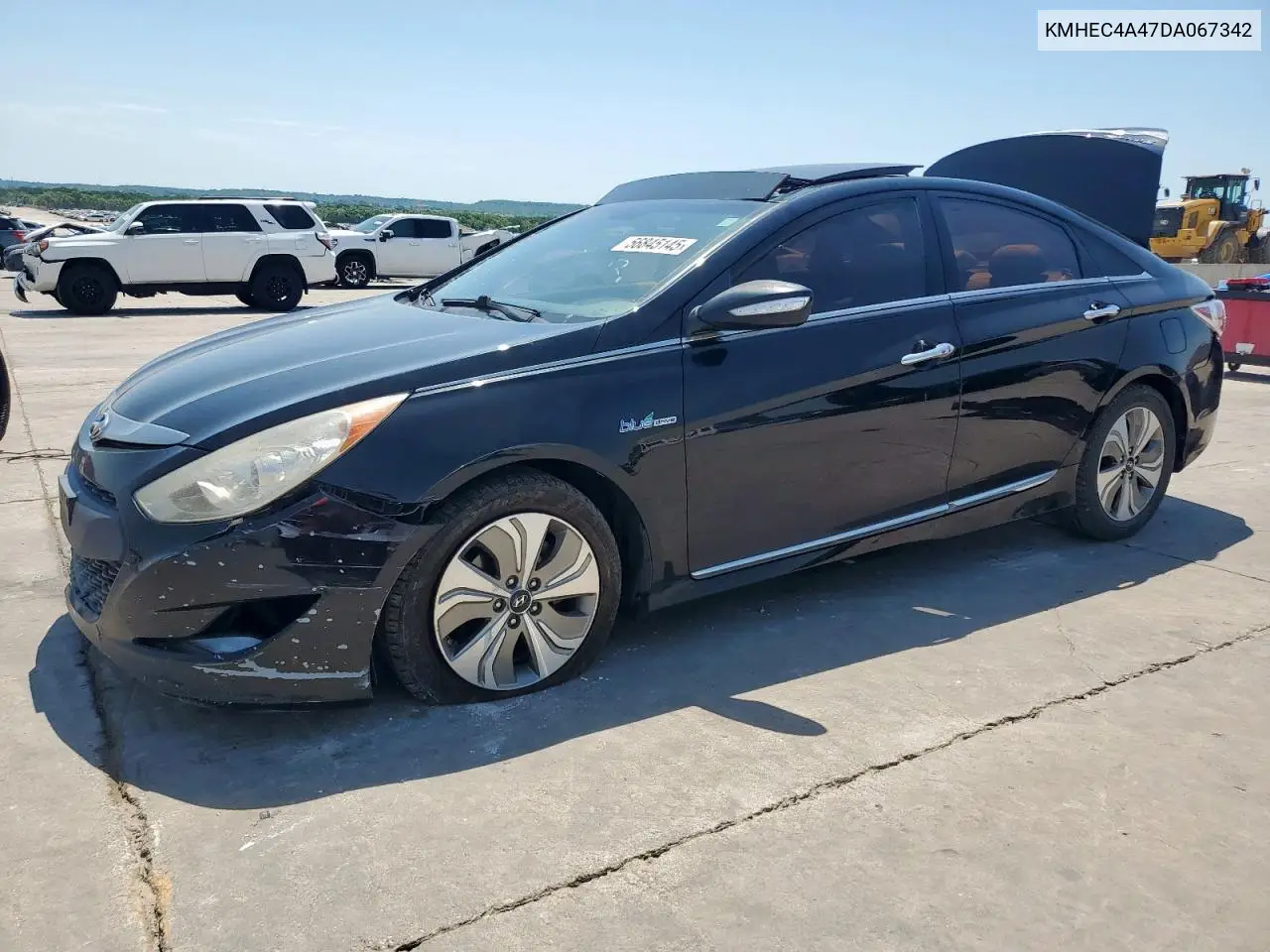 2013 Hyundai Sonata Hybrid VIN: KMHEC4A47DA067342 Lot: 56845145