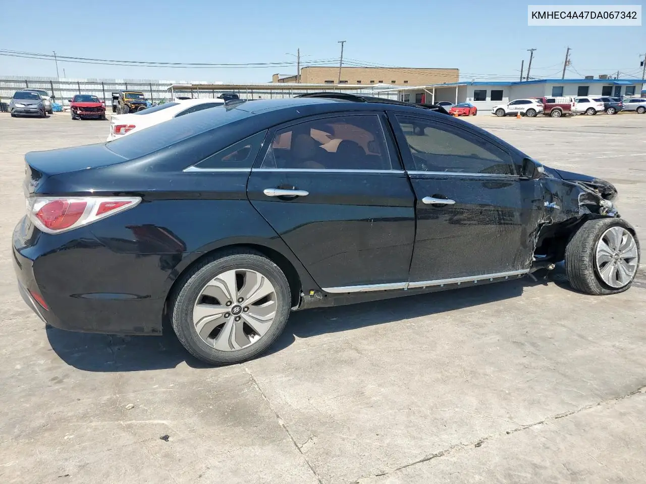 2013 Hyundai Sonata Hybrid VIN: KMHEC4A47DA067342 Lot: 56845145