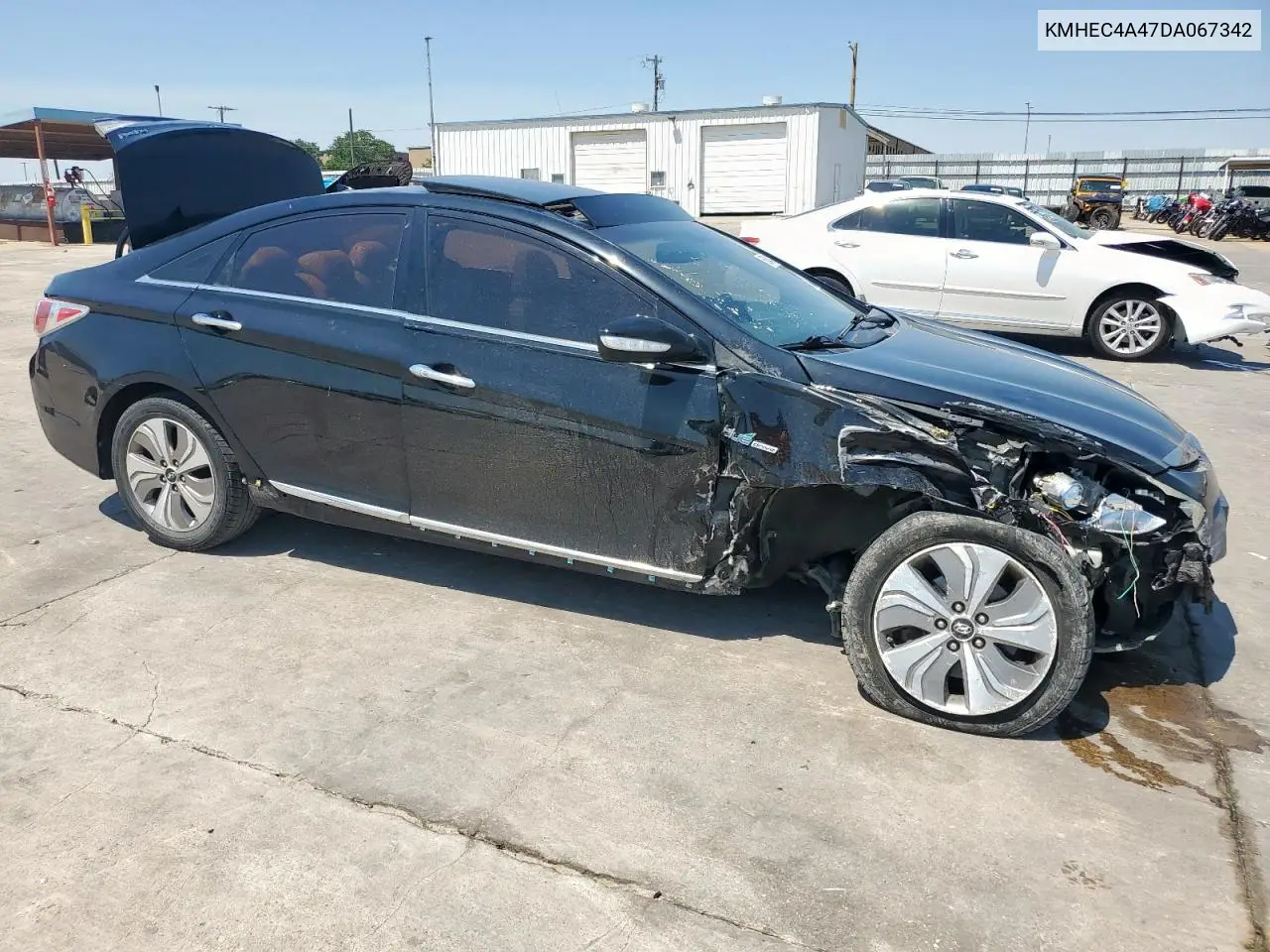2013 Hyundai Sonata Hybrid VIN: KMHEC4A47DA067342 Lot: 56845145
