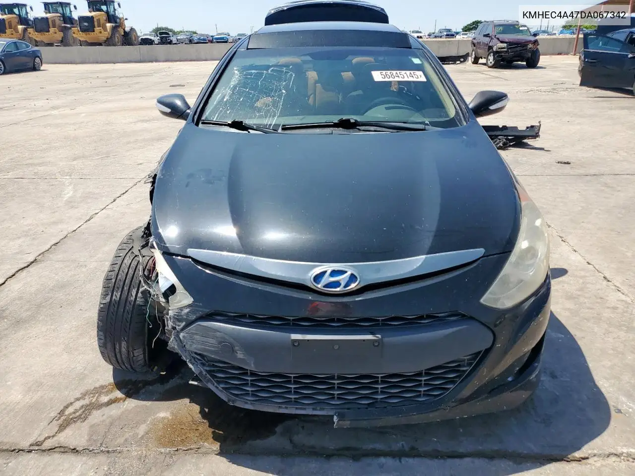 2013 Hyundai Sonata Hybrid VIN: KMHEC4A47DA067342 Lot: 56845145