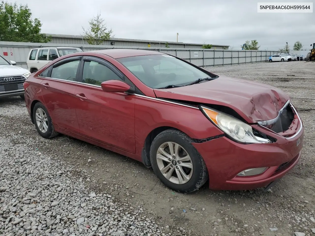 2013 Hyundai Sonata Gls VIN: 5NPEB4AC6DH599544 Lot: 56860075