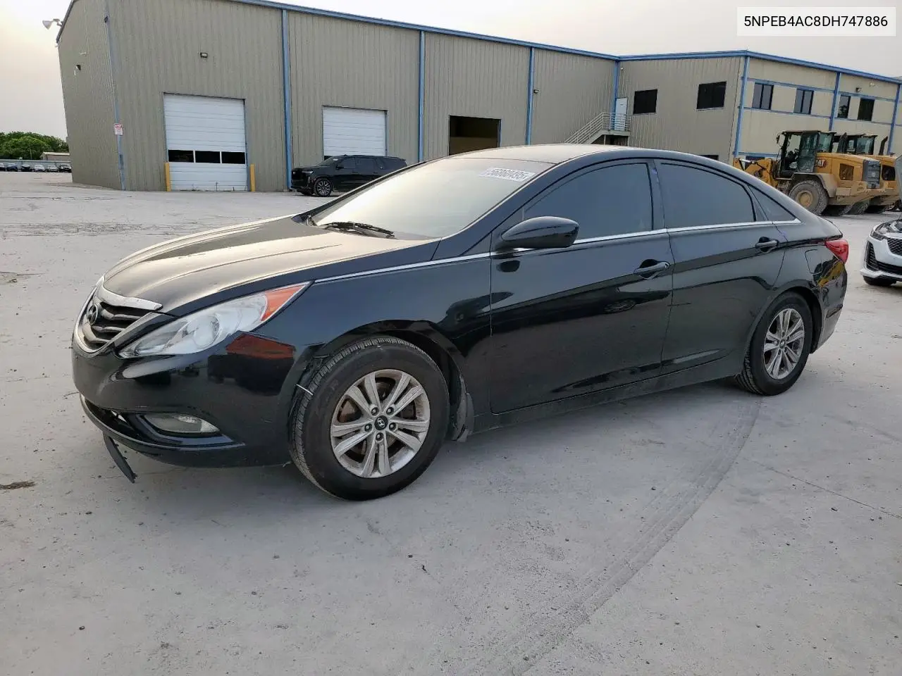 2013 Hyundai Sonata Gls VIN: 5NPEB4AC8DH747886 Lot: 56860495