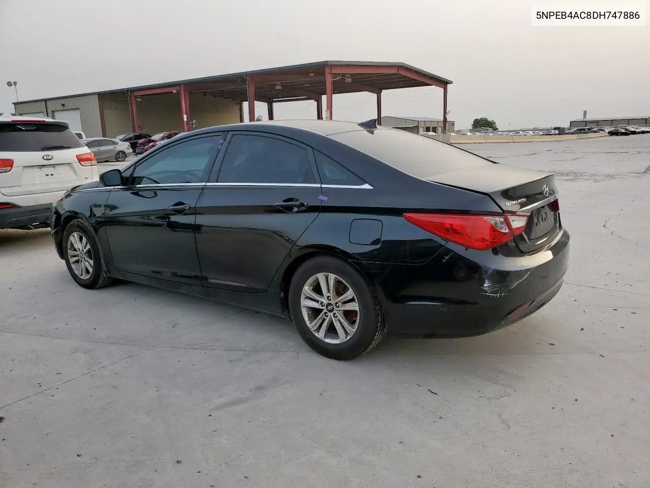2013 Hyundai Sonata Gls VIN: 5NPEB4AC8DH747886 Lot: 56860495