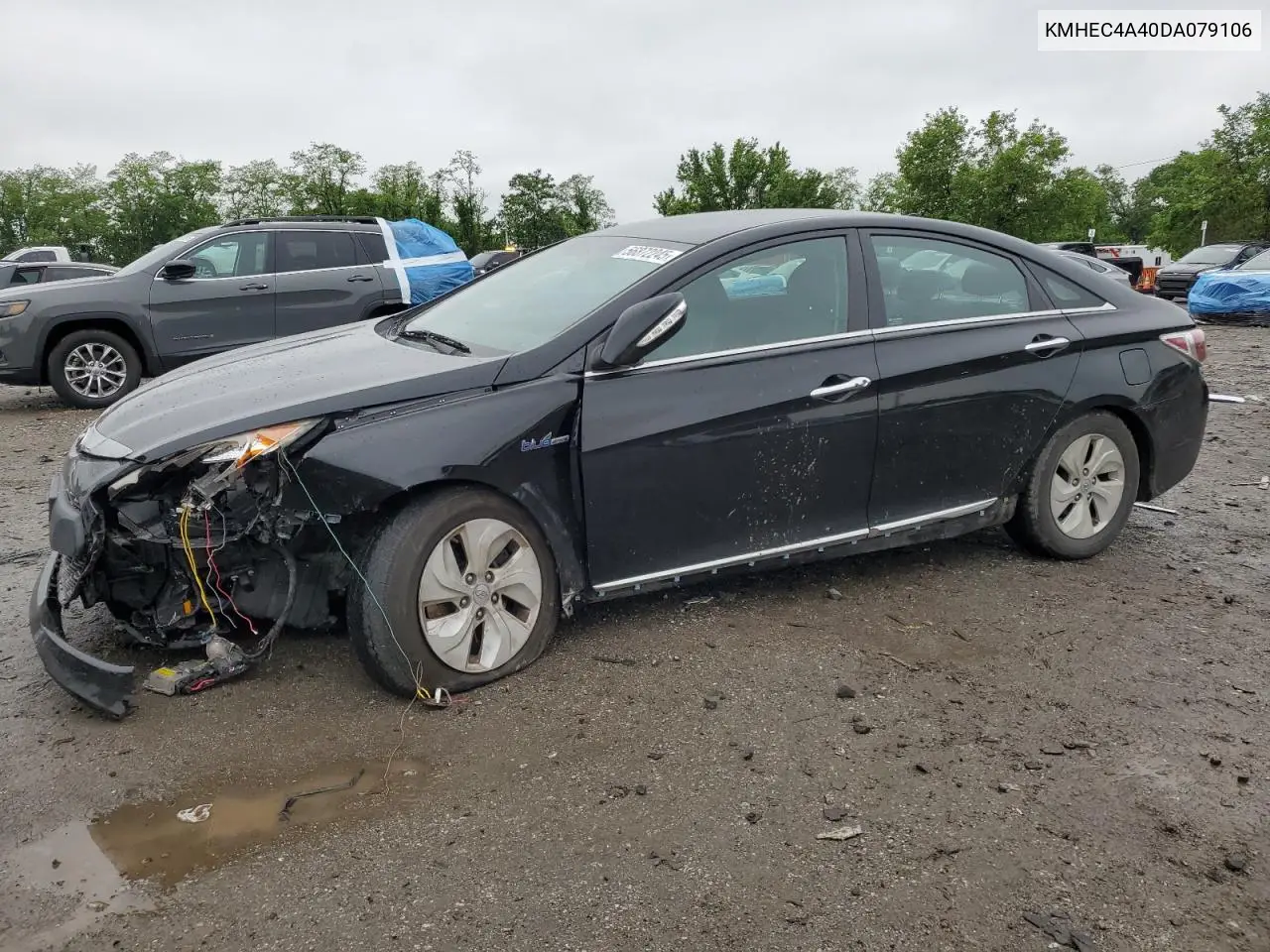 2013 Hyundai Sonata Hybrid VIN: KMHEC4A40DA079106 Lot: 56872245