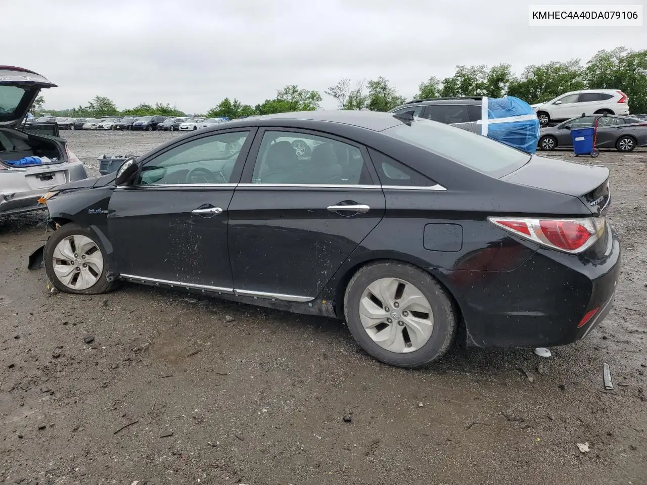 2013 Hyundai Sonata Hybrid VIN: KMHEC4A40DA079106 Lot: 56872245