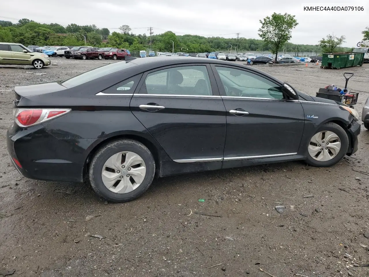 2013 Hyundai Sonata Hybrid VIN: KMHEC4A40DA079106 Lot: 56872245