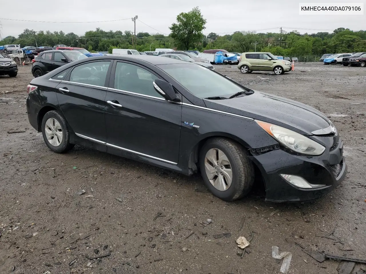 2013 Hyundai Sonata Hybrid VIN: KMHEC4A40DA079106 Lot: 56872245