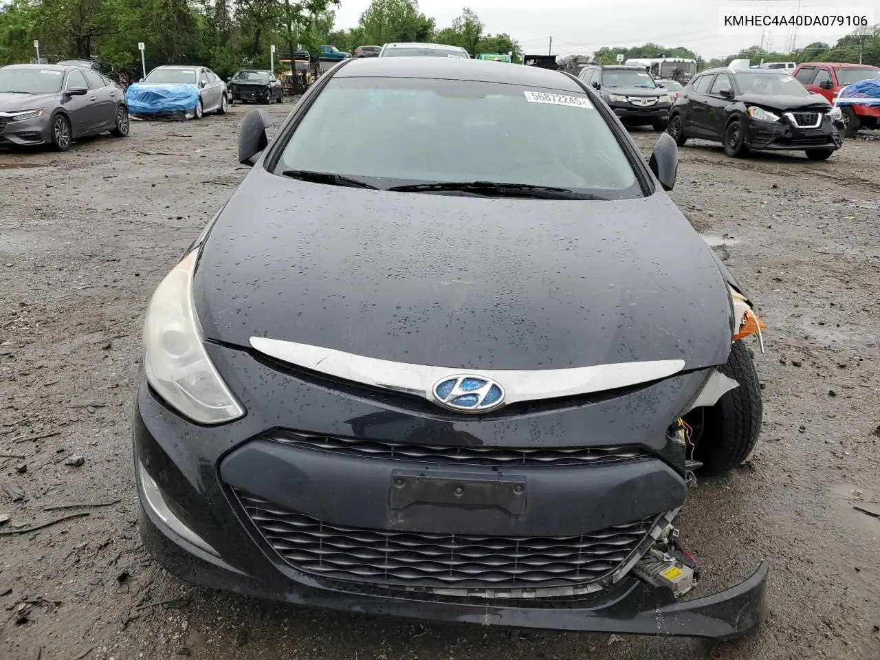 2013 Hyundai Sonata Hybrid VIN: KMHEC4A40DA079106 Lot: 56872245