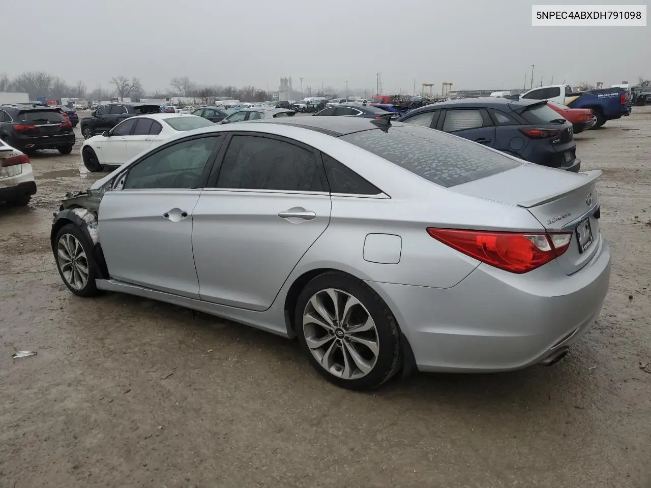2013 Hyundai Sonata Se VIN: 5NPEC4ABXDH791098 Lot: 57029675