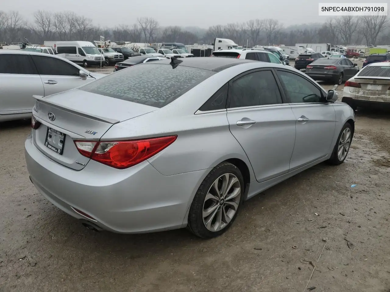 2013 Hyundai Sonata Se VIN: 5NPEC4ABXDH791098 Lot: 57029675