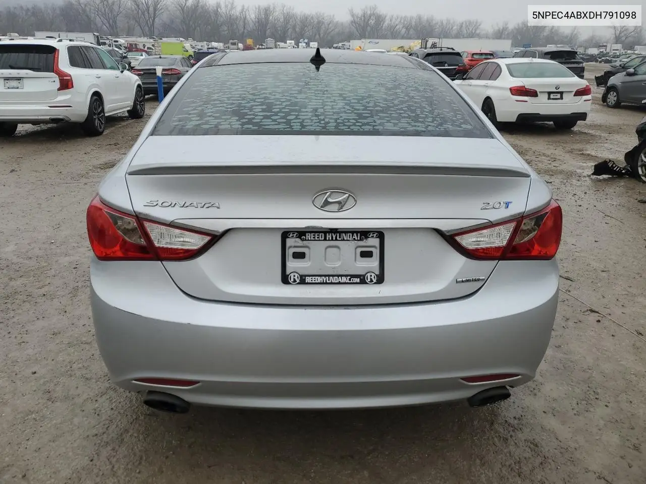 2013 Hyundai Sonata Se VIN: 5NPEC4ABXDH791098 Lot: 57029675
