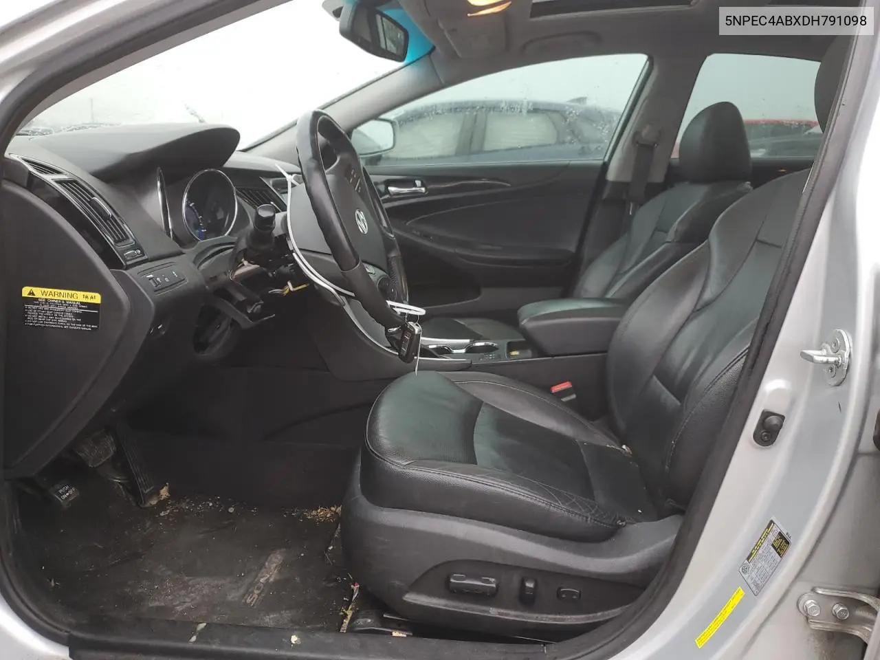2013 Hyundai Sonata Se VIN: 5NPEC4ABXDH791098 Lot: 57029675