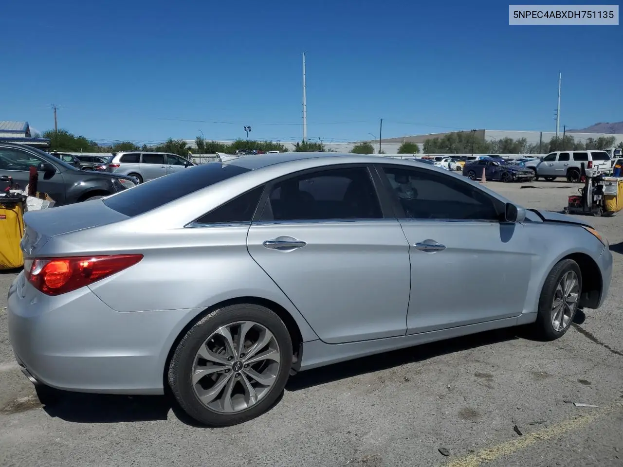 2013 Hyundai Sonata Se VIN: 5NPEC4ABXDH751135 Lot: 57064105