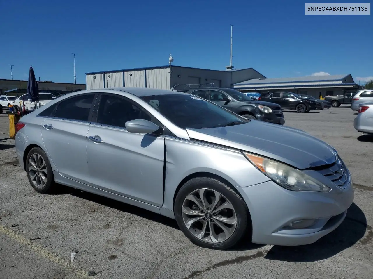 2013 Hyundai Sonata Se VIN: 5NPEC4ABXDH751135 Lot: 57064105