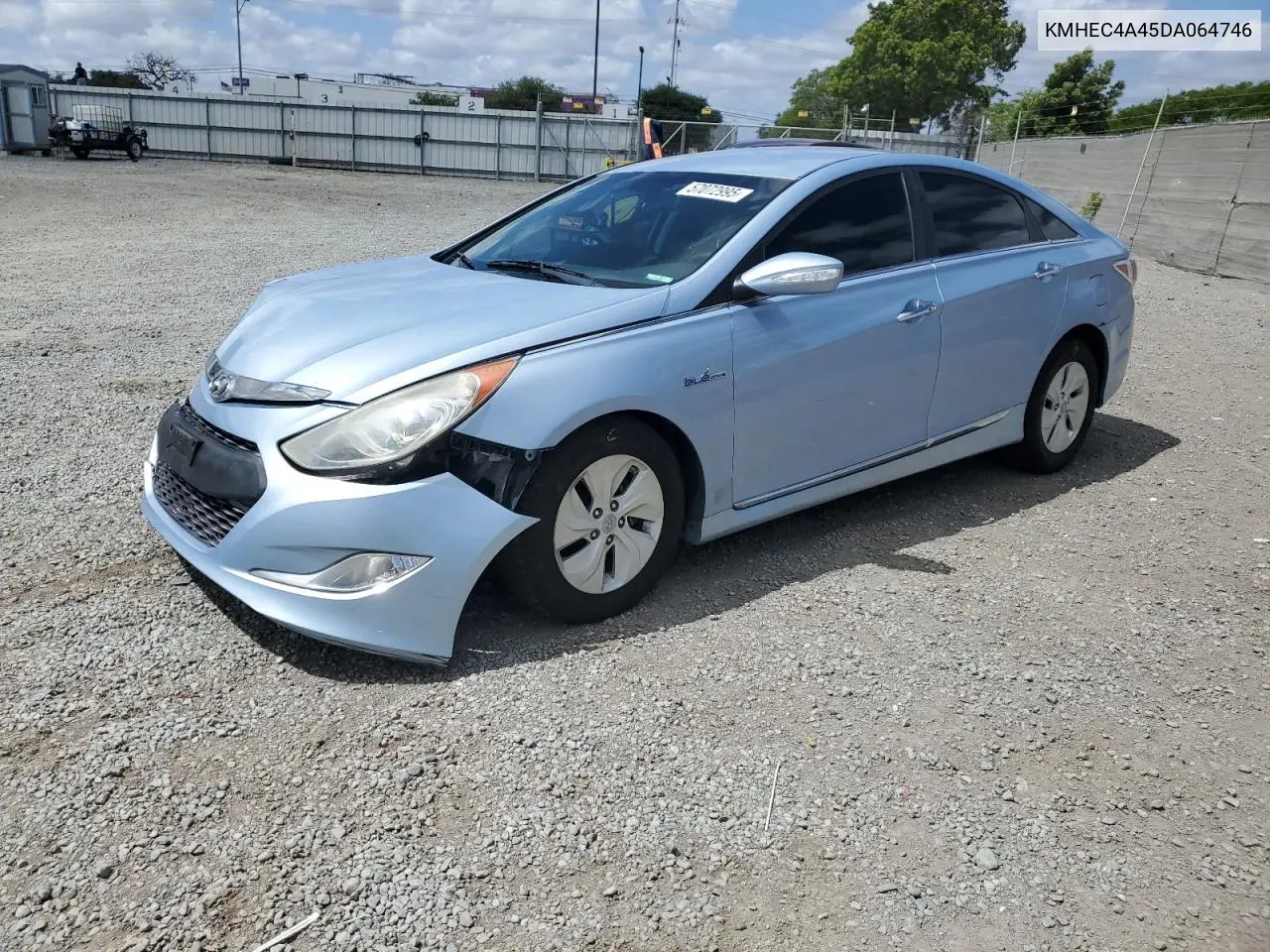 2013 Hyundai Sonata Hybrid VIN: KMHEC4A45DA064746 Lot: 57072995