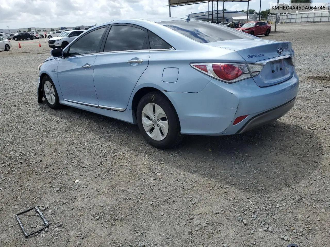 2013 Hyundai Sonata Hybrid VIN: KMHEC4A45DA064746 Lot: 57072995