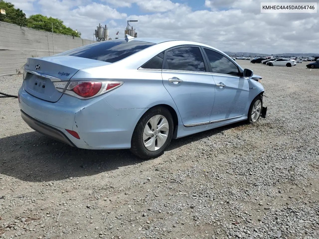 2013 Hyundai Sonata Hybrid VIN: KMHEC4A45DA064746 Lot: 57072995