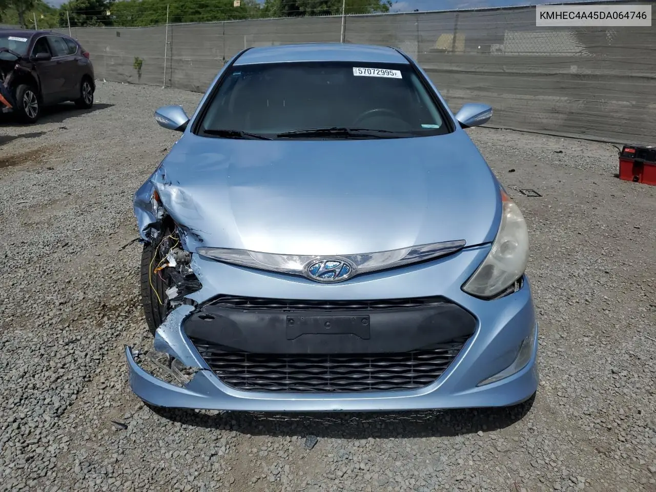2013 Hyundai Sonata Hybrid VIN: KMHEC4A45DA064746 Lot: 57072995