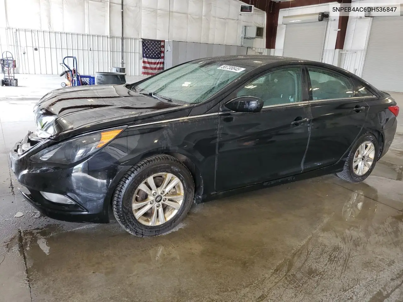 2013 Hyundai Sonata Gls VIN: 5NPEB4AC6DH536847 Lot: 58738845