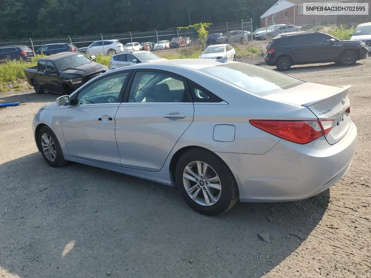 2013 Hyundai Sonata Gls VIN: 5NPEB4AC3DH702595 Lot: 59871465