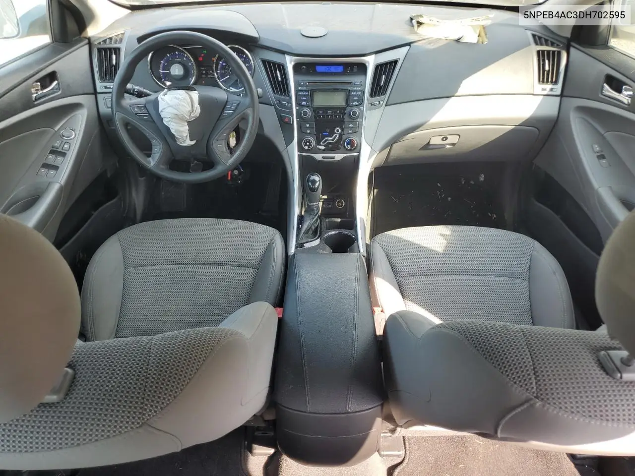 2013 Hyundai Sonata Gls VIN: 5NPEB4AC3DH702595 Lot: 59871465