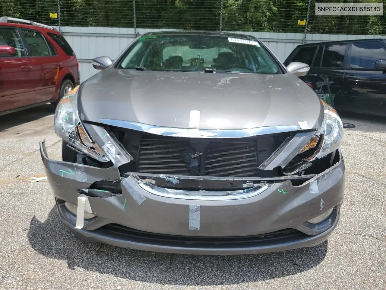 2013 Hyundai Sonata Se VIN: 5NPEC4ACXDH585143 Lot: 61847975