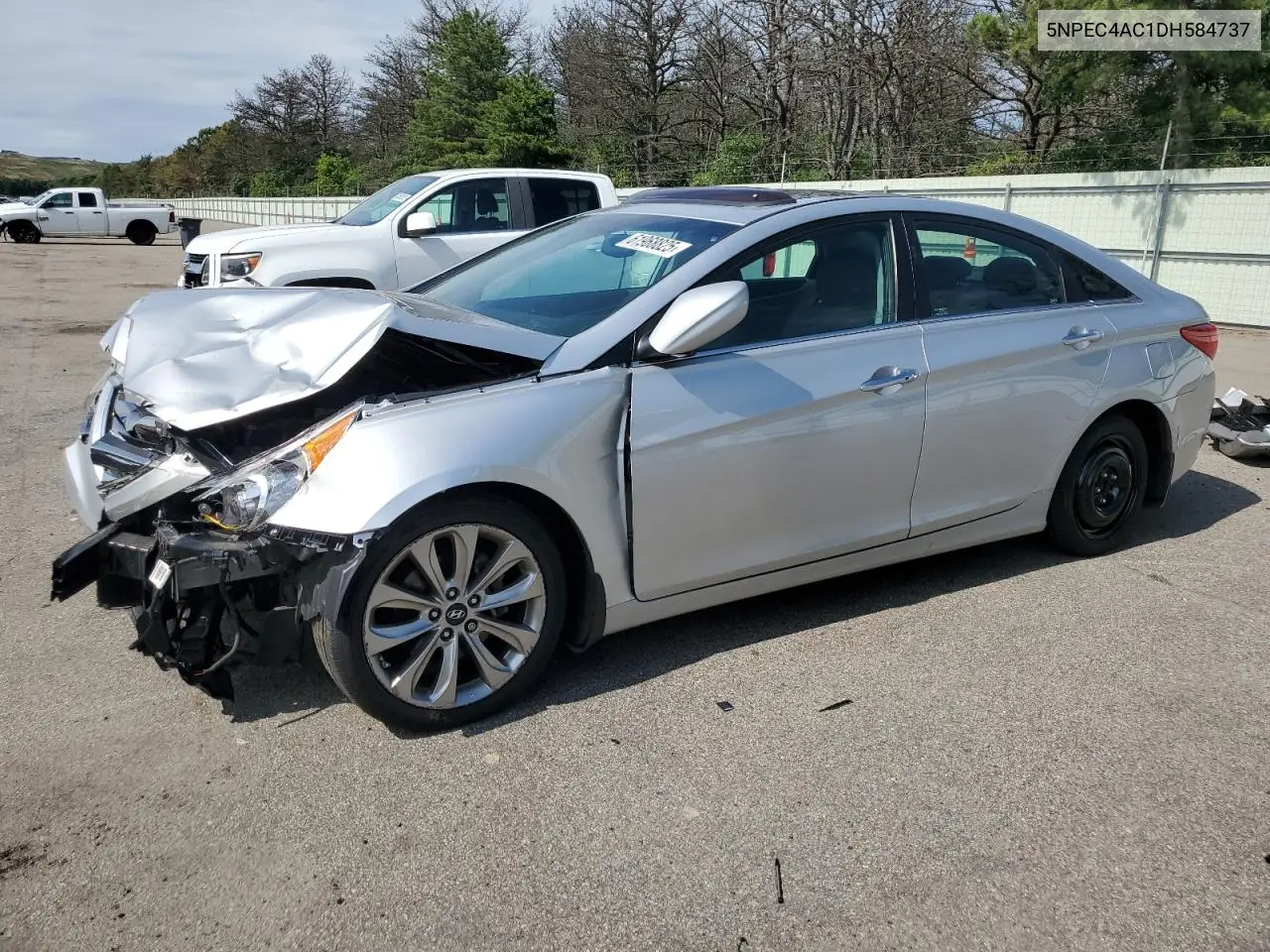 2013 Hyundai Sonata Se VIN: 5NPEC4AC1DH584737 Lot: 61968825