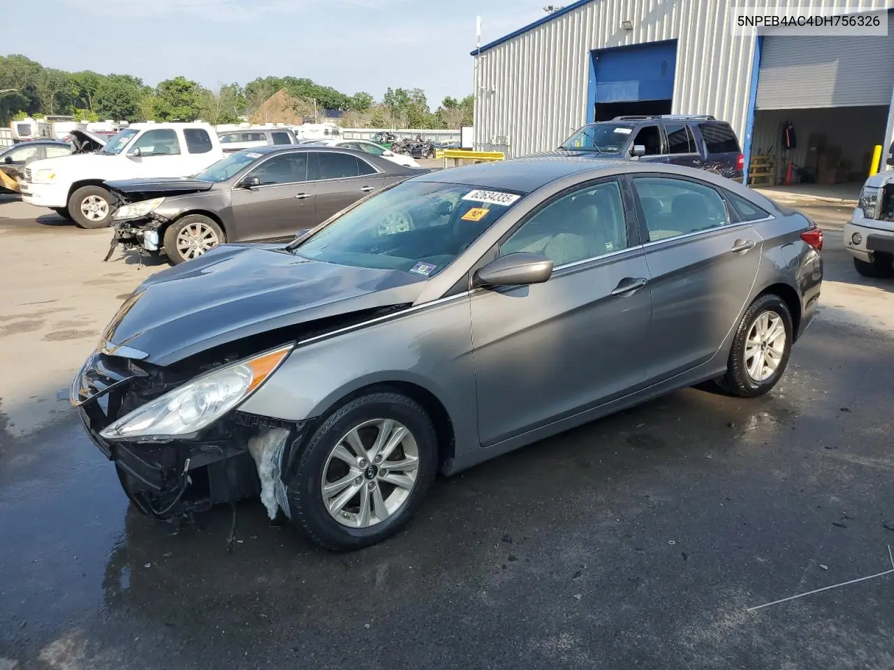 2013 Hyundai Sonata Gls VIN: 5NPEB4AC4DH756326 Lot: 62634335