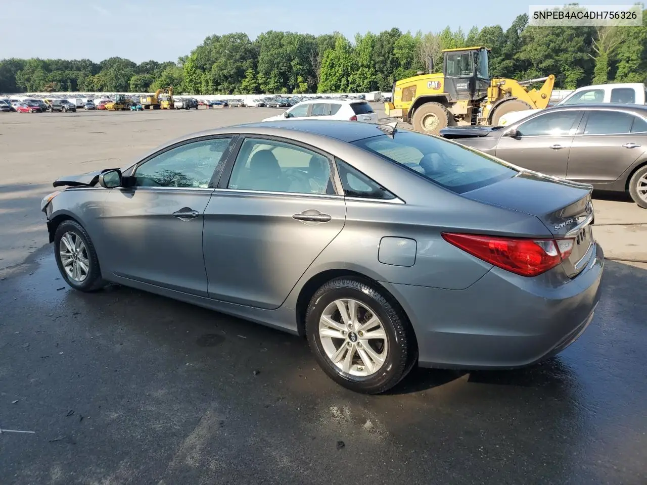 2013 Hyundai Sonata Gls VIN: 5NPEB4AC4DH756326 Lot: 62634335