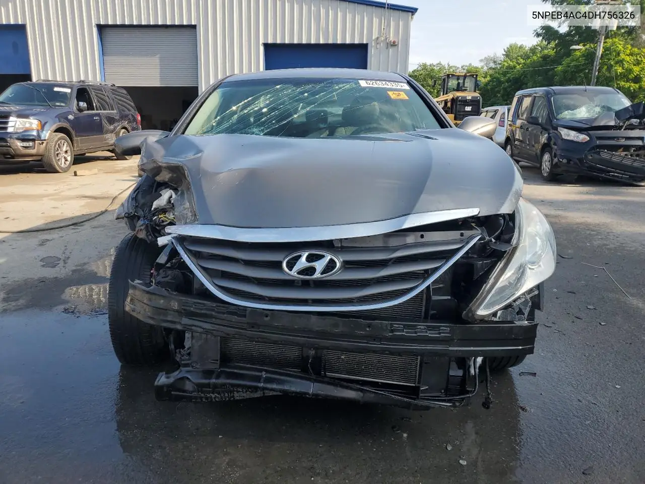 2013 Hyundai Sonata Gls VIN: 5NPEB4AC4DH756326 Lot: 62634335