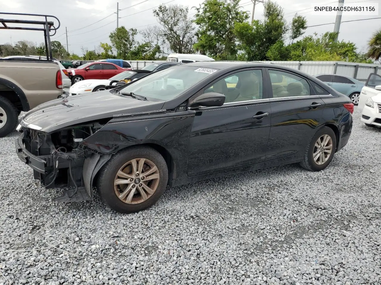 2013 Hyundai Sonata Gls VIN: 5NPEB4AC5DH631156 Lot: 62665465