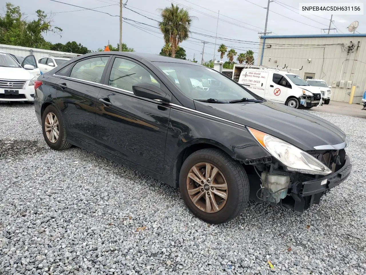 2013 Hyundai Sonata Gls VIN: 5NPEB4AC5DH631156 Lot: 62665465