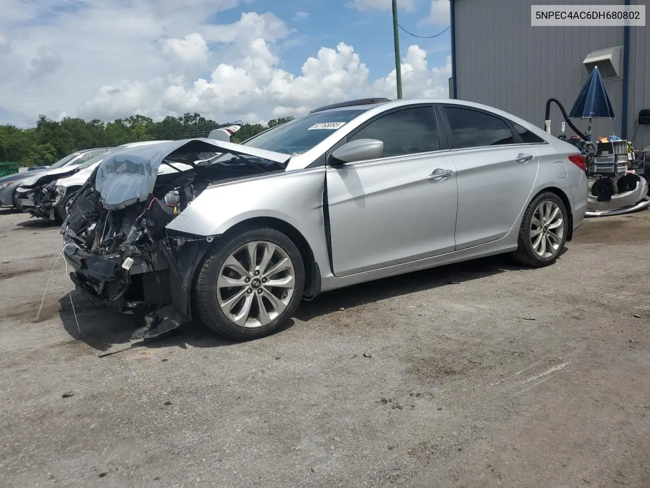 2013 Hyundai Sonata Se VIN: 5NPEC4AC6DH680802 Lot: 62765895