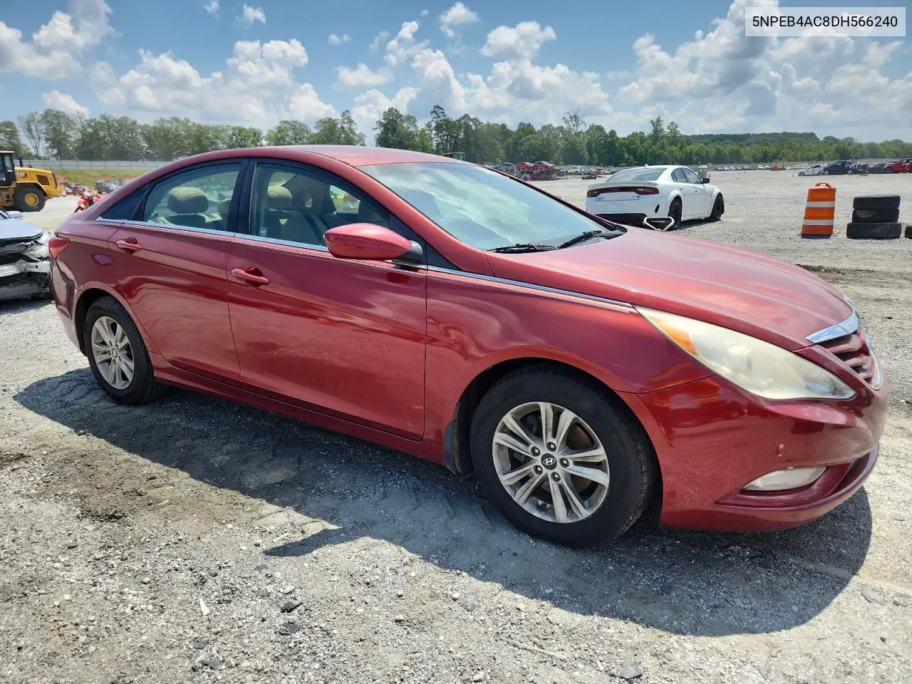 2013 Hyundai Sonata Gls VIN: 5NPEB4AC8DH566240 Lot: 62803845