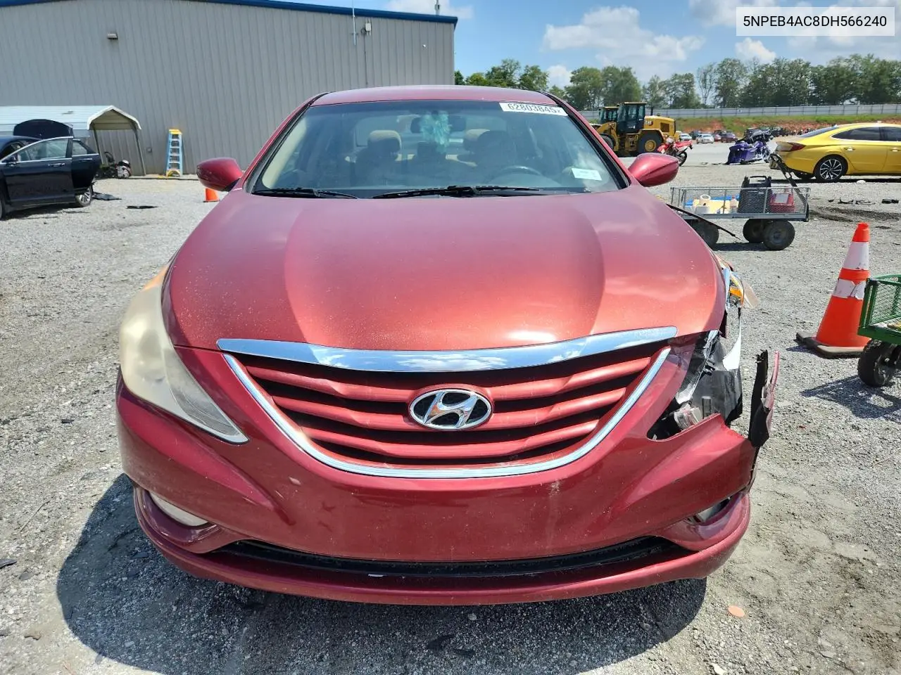 2013 Hyundai Sonata Gls VIN: 5NPEB4AC8DH566240 Lot: 62803845
