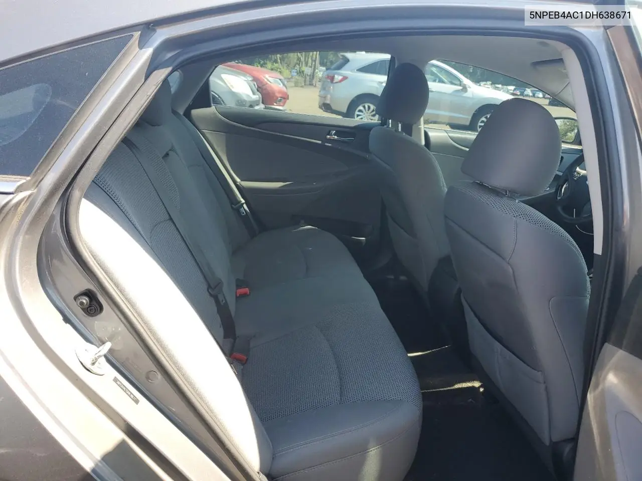2013 Hyundai Sonata Gls VIN: 5NPEB4AC1DH638671 Lot: 62838295