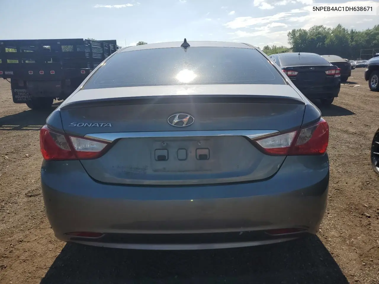 2013 Hyundai Sonata Gls VIN: 5NPEB4AC1DH638671 Lot: 62838295